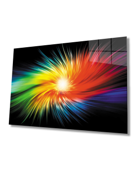 Abstract Art Design rectangular special Glass Picture!