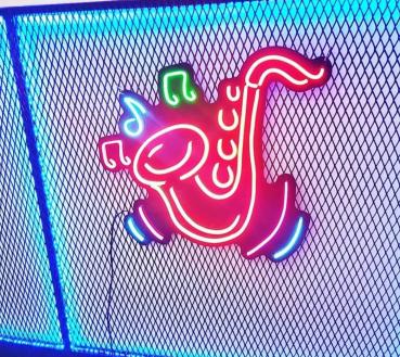 Saxophone Neon Led Werbeleuchte für ihr Restaurant, Fastfoodladen!