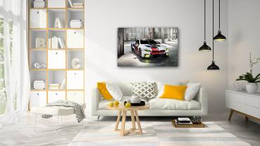 Bmw M8 Art Design rectangular special Glass Picture!