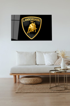 Lamborghini Art Design rectangular special Glass Picture!