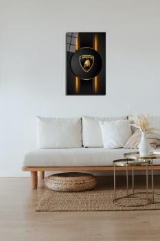 Lamborghini Art Design rectangular special Glass Picture!