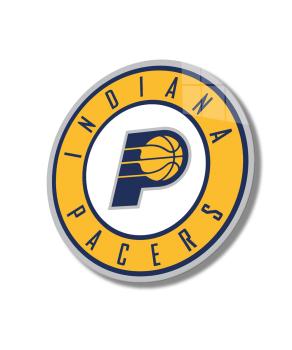 Indiana Pacers Art Design round special Glass Picture!