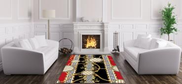 Luxury rechteckiger Teppich!