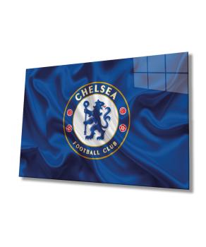 Chelsea FC Art Design rectangular special Glass Picture!