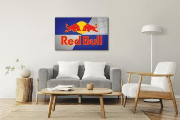 Red Bull Art Design rectangular special Glass Picture!