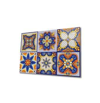 Portuguese Azulejo Art Design rectangular special Glass Picture!