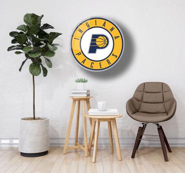 Indiana Pacers Art Design round special Glass Picture!