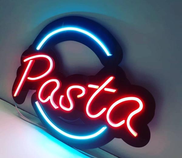 Pasta Neon Led Werbeleuchte für ihr Restaurant, Fastfoodladen!